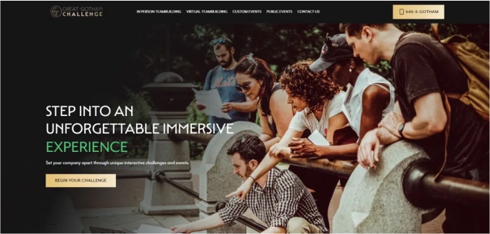 web design screenshot